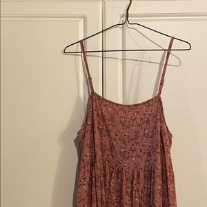 wild fable Dark Pink Floral Mini Dress